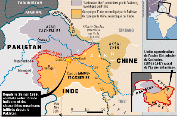 Le conflit au Cachemire :